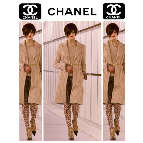 Cappotto chester chanel runway - cappotto,