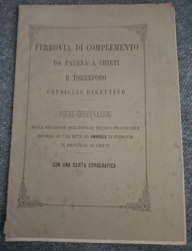1885 ferrovia palena - ferrovia,