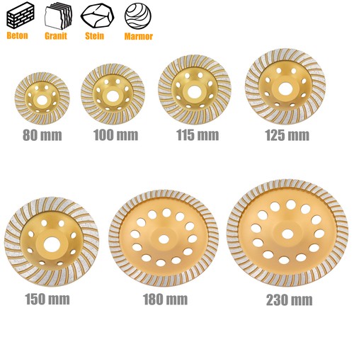 Segmento diamantato mola tazza - diamantato,