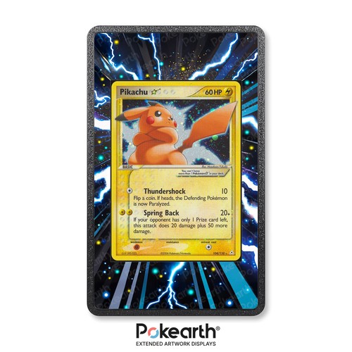 Pikachu gold star 104 110 - gold,