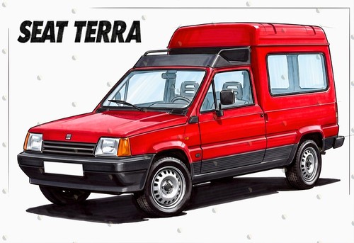 Seat terra van cuadro - seat,