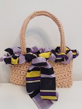 borsa fatta a mano uncinetto