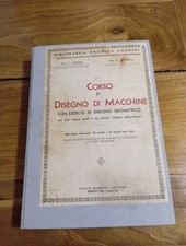 Corso Di Disegno  Di Macchine. Corradi/ Vannelli.1942. 37 Tavole (Meccanica)