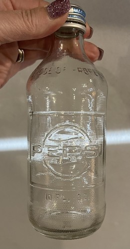 Vintage pepsi cola clear - pepsi,