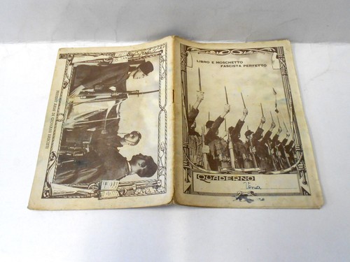 Quaderno compilato vintage - quaderno,