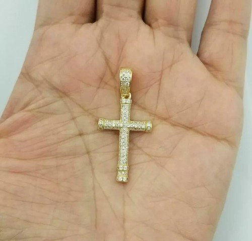 Ciondolo croce diamante - , taglio