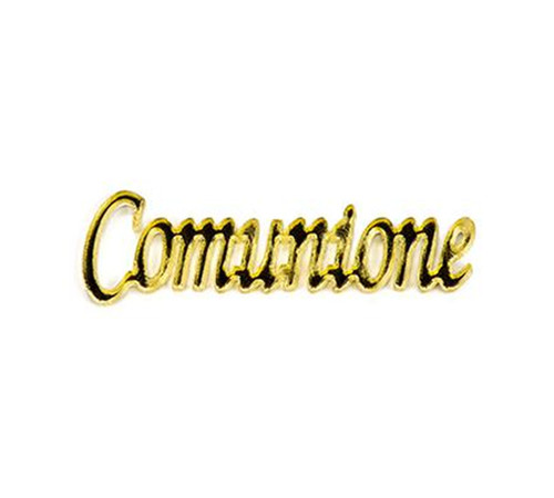 Applicazione scritta comunione - scritta,