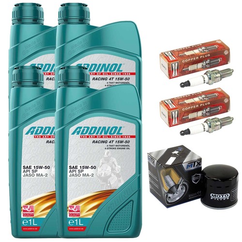 Set olio candele filtro - olio, 4l