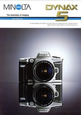 MINOLTA Brochure Minolta DYNAX