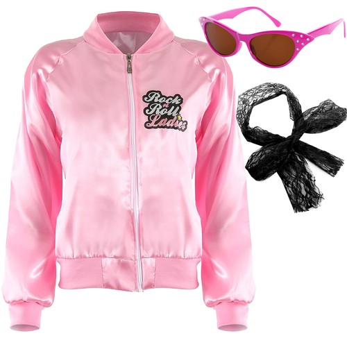 Rock roll rosa donna - n, giacca