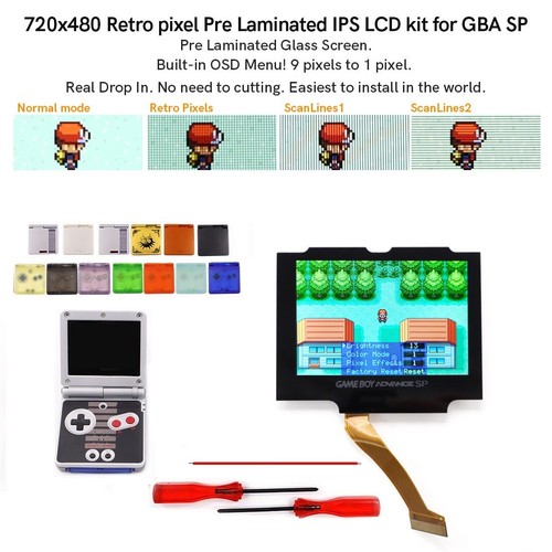 Retro pixel 720x480 - 720x480, gba