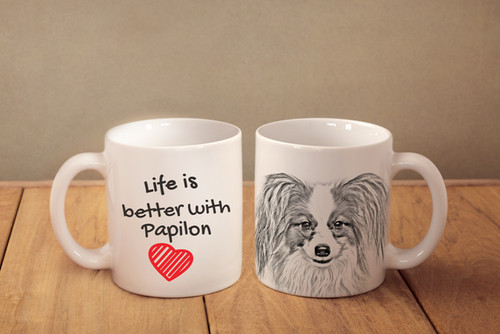 Papillon tazza in ceramica - papillon,