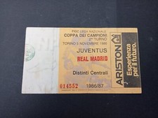 biglietto stadio JUVENTUS REAL