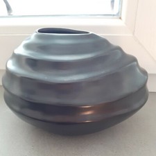 Vaso Decorativo Ceramica antracite 
