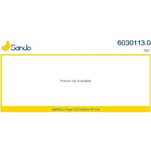 Motorino avviamento sando - d'avviamento,