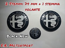 2 Loghi 74mm+logo volante 40mm