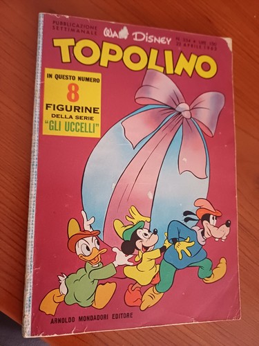 Topolino libretto 334 punti - topolino,