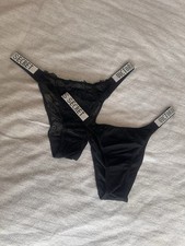 Slip Victoria’s Secret Intimo Donna Mutandine X2