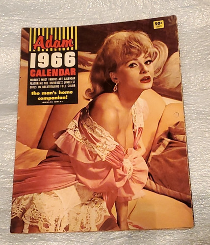 Calendario vintage adam 1966 - calendario,