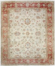 Tappeto originale Pakistan Ziegler 245 cm x 200 cm tappeto orientale colore beige