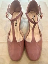 Repetto Ballerina Rosa Vernice Pelle Tacchi EU36/US6 Ottima Autentica Popolare