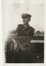 B1 -  Foto Photo Fotografia Anni 50 - Uomo su Motoscafo