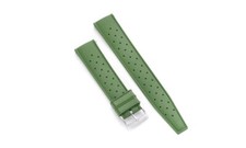 Cinturino orologio Tropic Sport diver gomma FKM alta qualità 20mm vintage verde