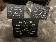 Strumento Conta Chilometri Alfa Romeo 75 Fondo Scala 200km/h