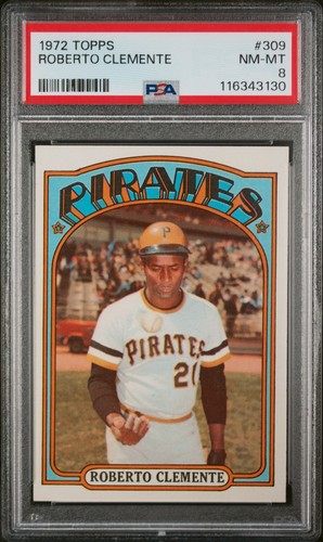 1972 topps baseball roberto - baseball,