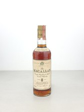 Macallan 8 years 1980s Single