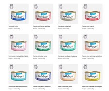 we nature scatolette 85 gr in acqua di cottura naturali per gatto : 96 pz