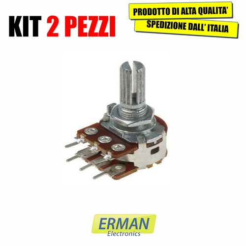 Kit 2pz potenziometro lineare - kit,