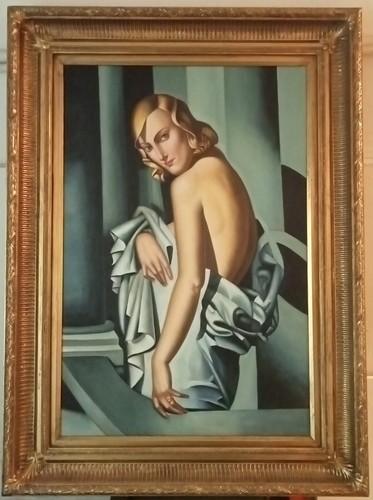 Quadro olio tela - su, con