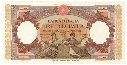 10000 lire capranesi - 10000,