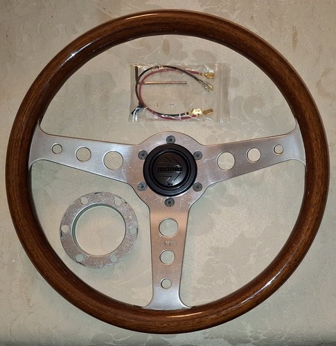 Volante legno momo super - volante,