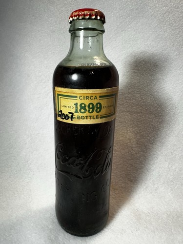Bottiglia coca cola repro 1899 - coca-cola,