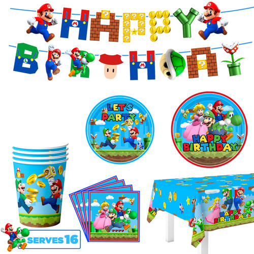 Super mario decorazione - super,