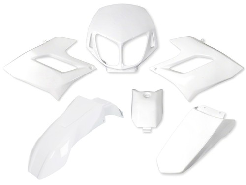 Kit carénages blanc derbi - kit,