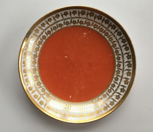 Soucoupe porcelaine empire - porcelaine,