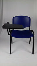Sedia PVC Plastica BLU + Tavolino Ribaltabile SANIFICABILE Ristorante Conferen