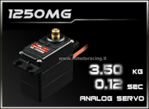 1250mg mini servo analogico - servo,