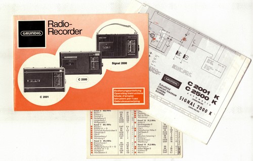 Grundig 2001 2500 - grundig, 2000