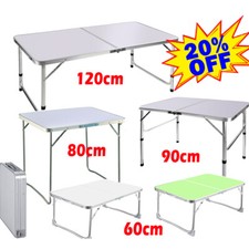 TAVOLO TAVOLINO PIEGHEVOLE RICHIUDIBILE RESINA METALLO CAMPING CAMPEGGIO AAA