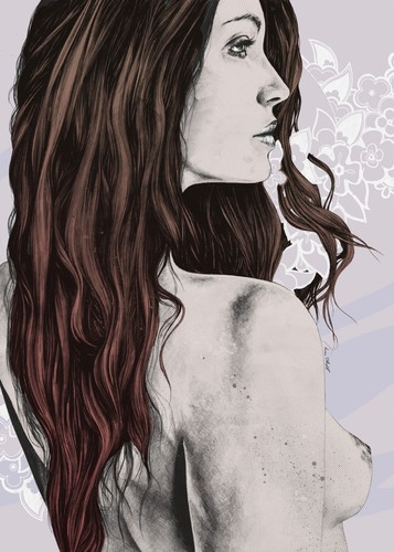 Disegno donna nuda arte - disegno,