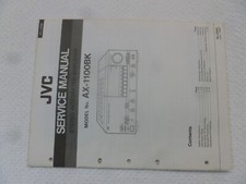 Manuale di servizio JVC AX-1100