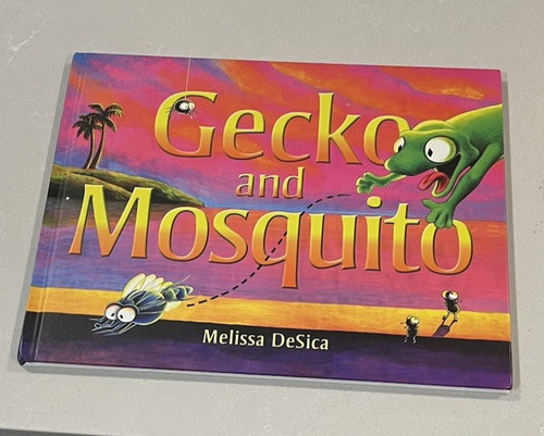 Gecko and mosquito by - “gecko,