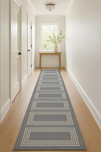 Tappeto runner geometrico