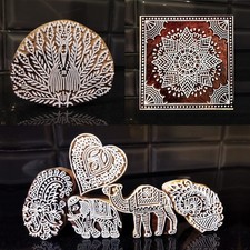 Set Di 7 Blocchi Di Legno Per