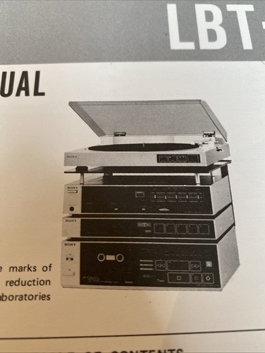 Lbt v10 sony stereo - stereo, music