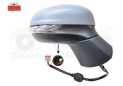 Van wezel specchietto laterale - van,